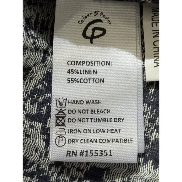 Colour 5 Power Tunic Lagenlook High-Low Hem Top Linen Gray Womens Size M NEW - Picture 5 of 7